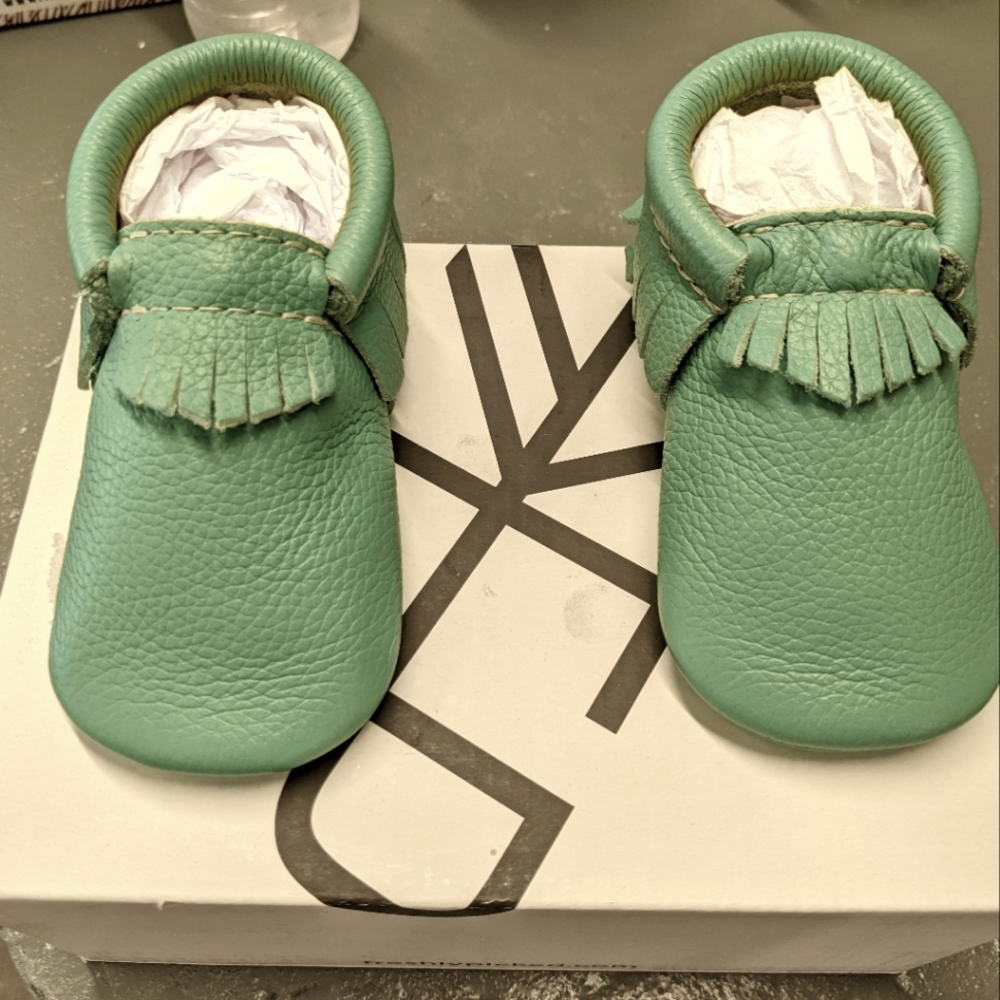 Freshly picked moccs - new without tags